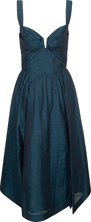 Zimmermann ZIMMERMANN Rebellion Drape Midi Dress
