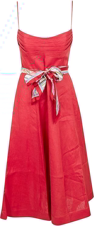 Zimmermann ZIMMERMANN Rebellion Tuck Midi Dress