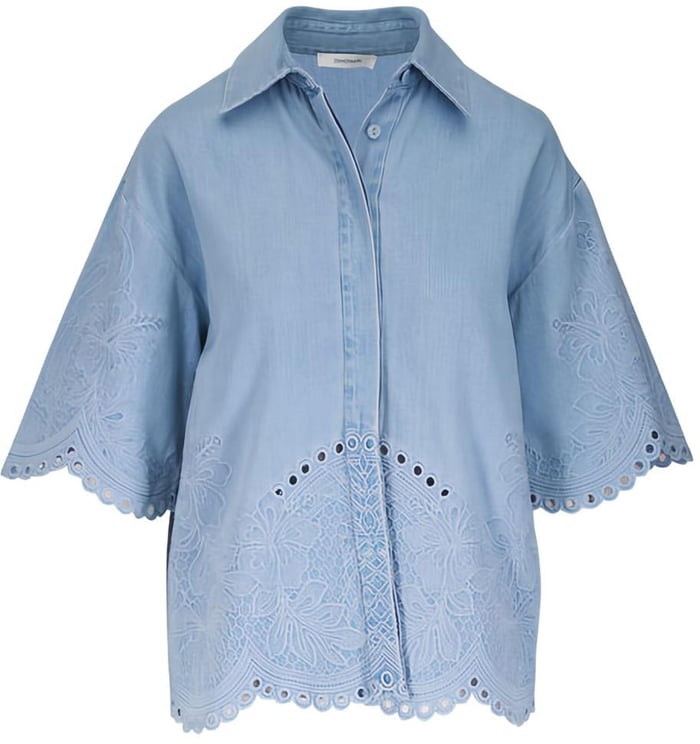 Zimmermann Shirts Light Blue