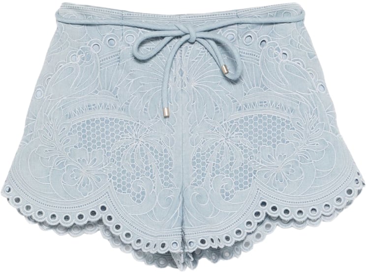 Zimmermann Shorts Clear Blue