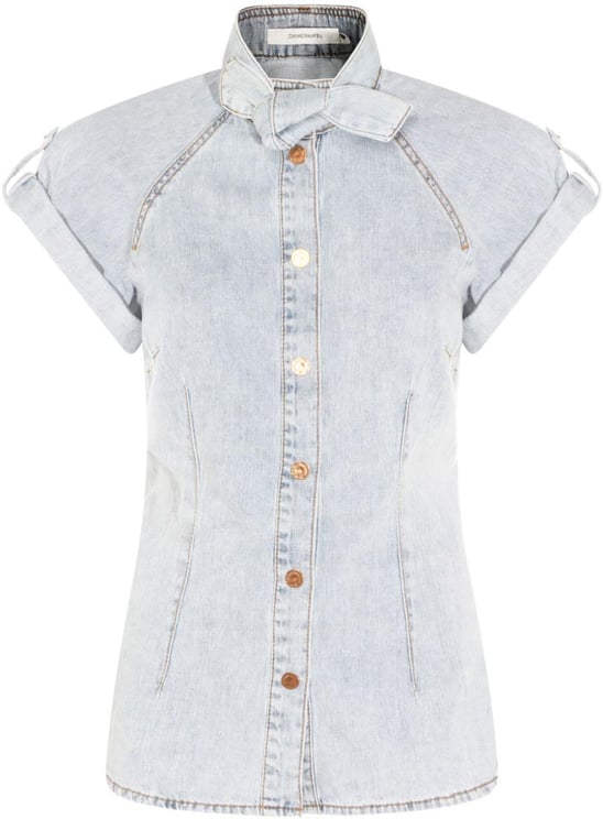Zimmermann Shirts Clear Blue