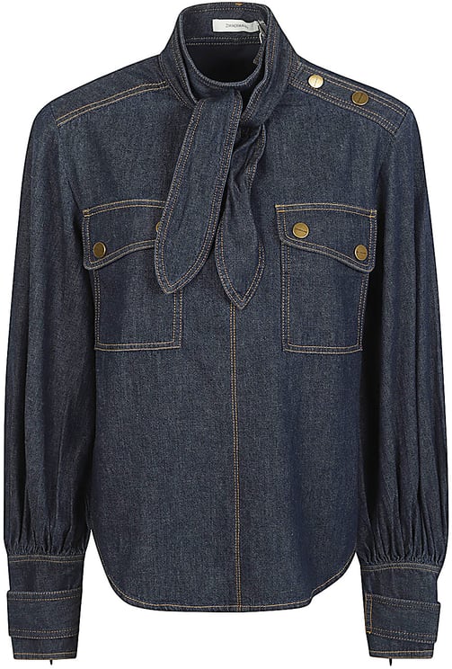 Zimmermann Shirts Navy