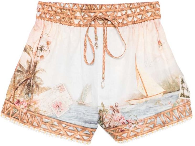 Zimmermann Shorts Light Blue