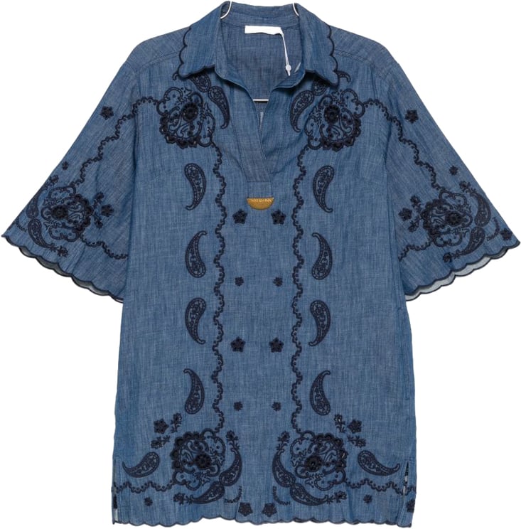 Zimmermann Dresses Navy