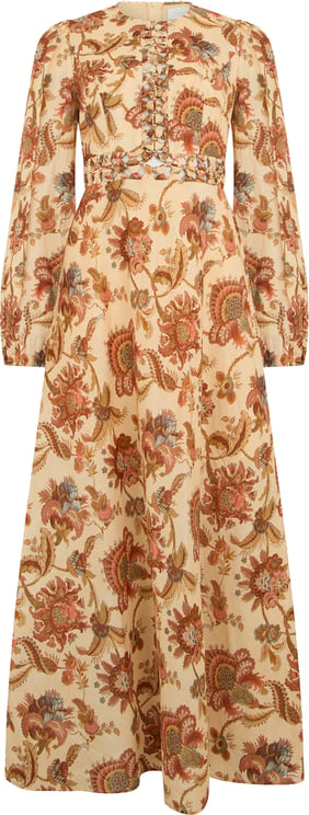 Zimmermann Long dress with floral print