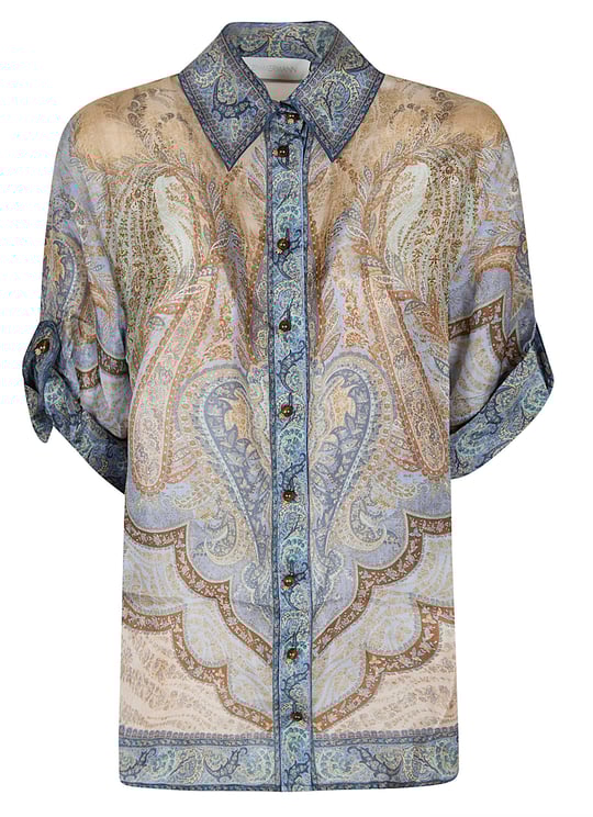 Zimmermann ZIMMERMANN Wanderlust Short Sleeve Shirt