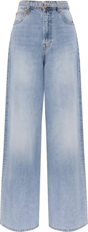 Zimmermann INDRA DENIM RELAXED FLARED JEANS