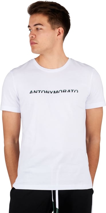 Antony Morato Basic Logo Tee Wit