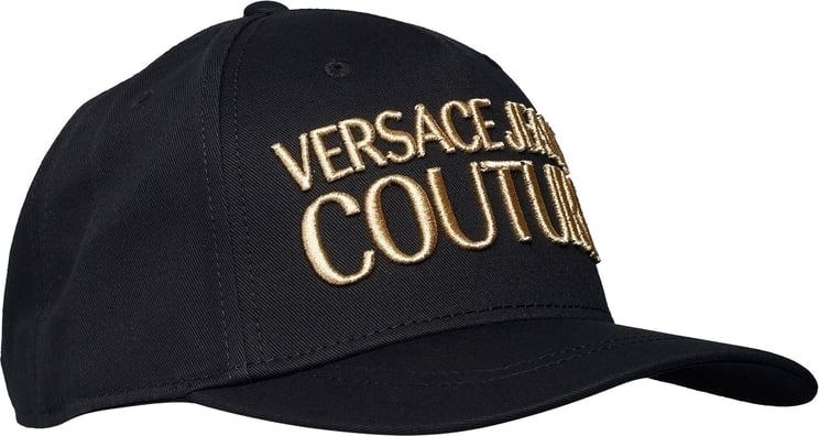 Versace Jeans Couture Cap Black Gold Zwart