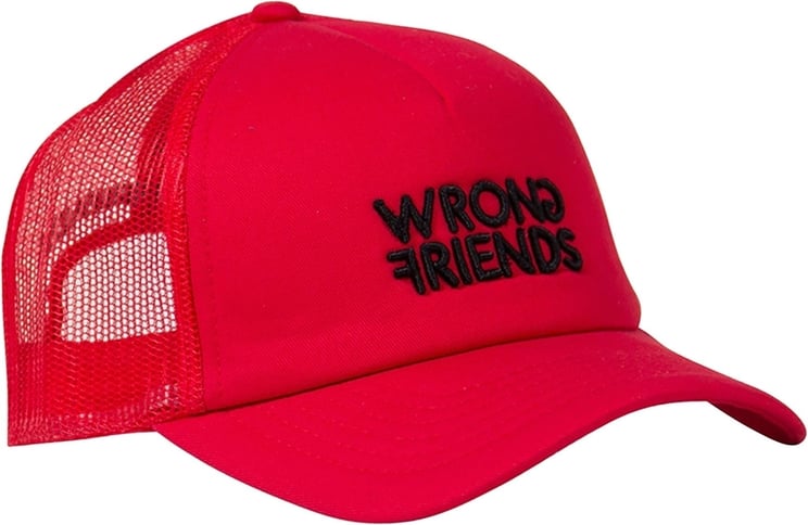 Wrong Friends Rome Mesh Cap Red Rood