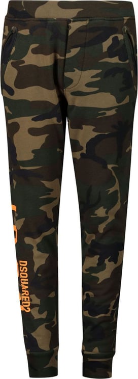 Dsquared2 Dsquared2 DQ047Y kinderbroek army Groen