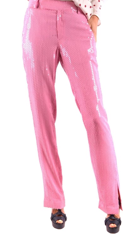 MSGM Trousers Pink Roze