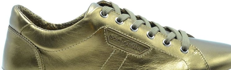 Dolce & Gabbana Sneakers Gold Goud