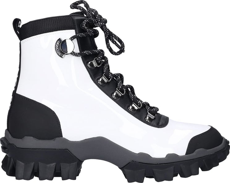 Moncler Ankle Boots White Helis Tartufo Wit