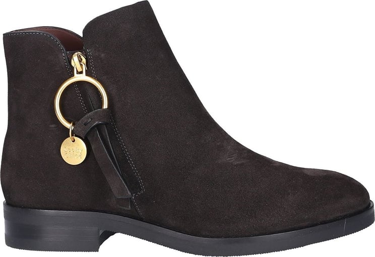 Chloé See By Ankle Boots Grey Sb Baker Grijs