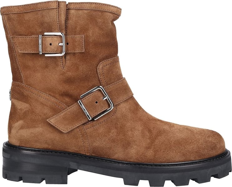 Jimmy Choo Ankle Boots Brown Youth Ii Cacao Bruin