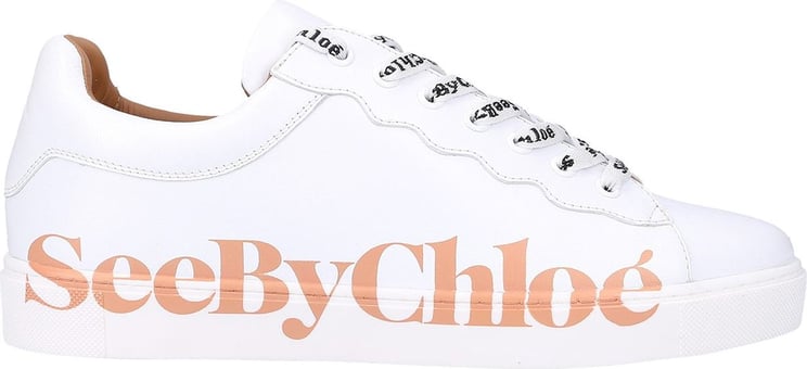 Chloé See By Sneakers White Essie Lampone Wit