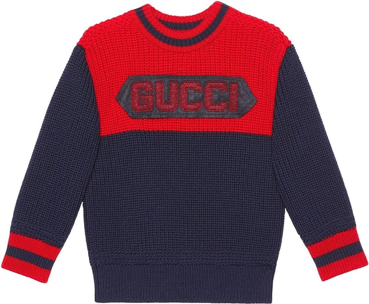 Gucci Blue Boy Sweater Blauw