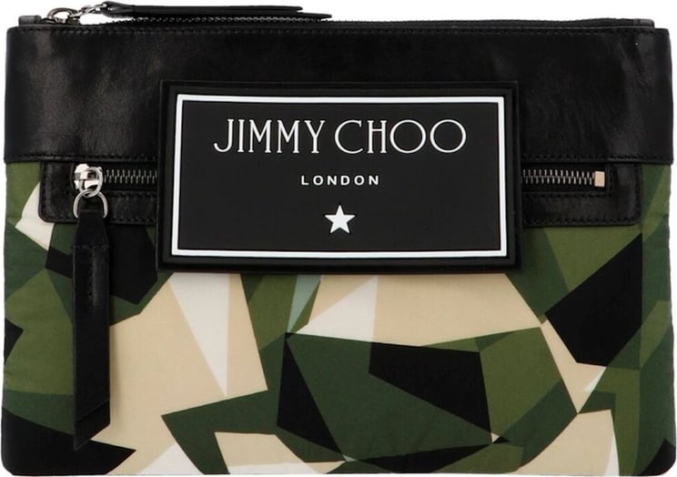Jimmy Choo Kimi Clutch Shoulder Bag Divers