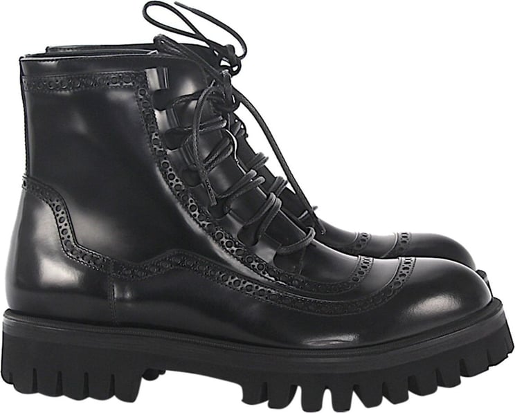 Dolce & Gabbana Men Ankle Boots - Impex Zwart