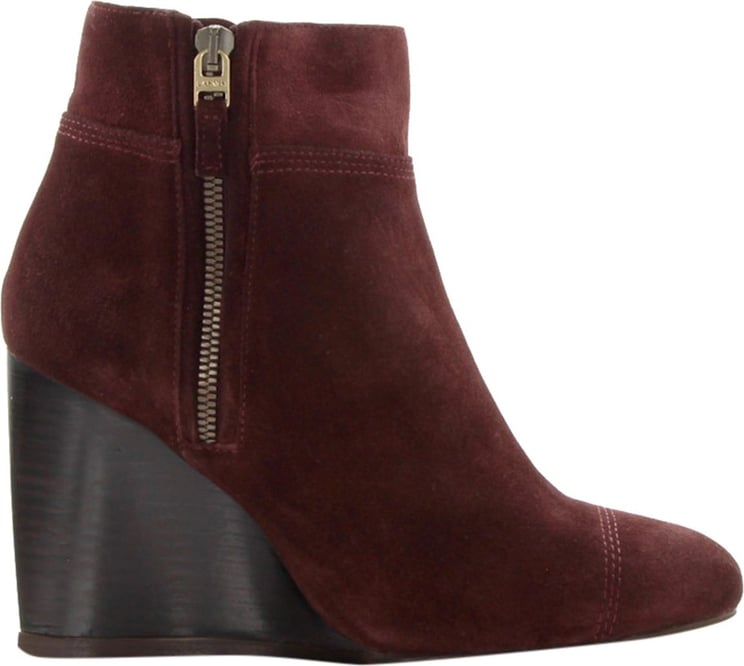 Women Ankle Boots Red - Fiasko