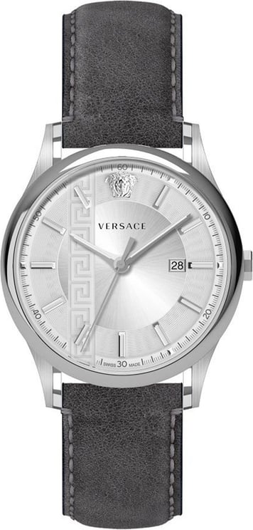 Versace VE4A00120 Aiakos heren horloge 44 mm Wit