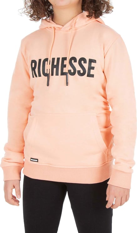 Brand hoodie Jr Pink