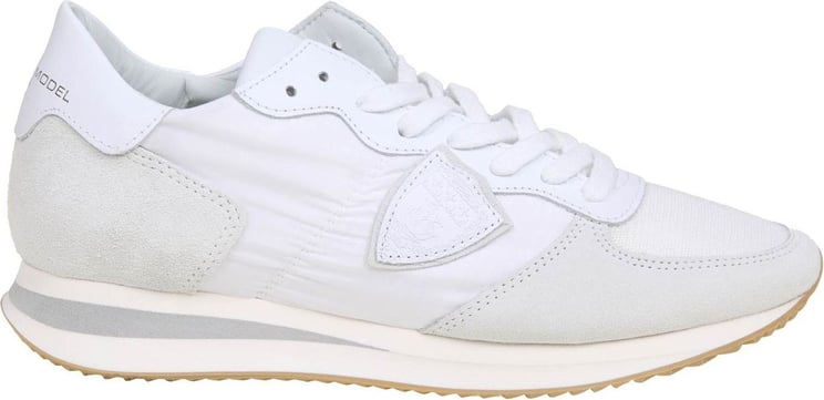 Philippe Model Women's White Leather Sneakers Wit