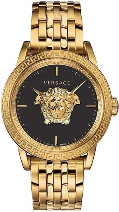 Versace VERD00819 Palazzo heren horloge 43 mm Zwart