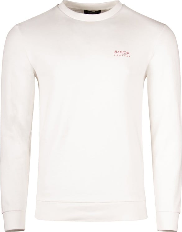 Radical Luigi Crewneck Sweater White Wit
