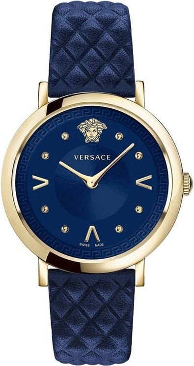 Versace VEVD00319 Pop Chic dames horloge 36mm Blauw