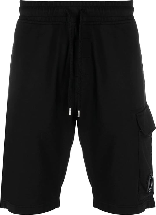 CP Company C.p. Company Men's Black Cotton Shorts Zwart