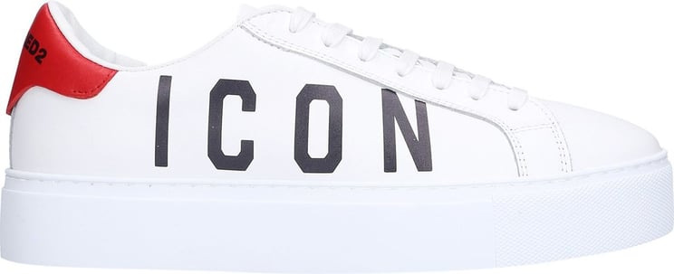 Dsquared2 Sneakers White New Tennis Hendrix Wit