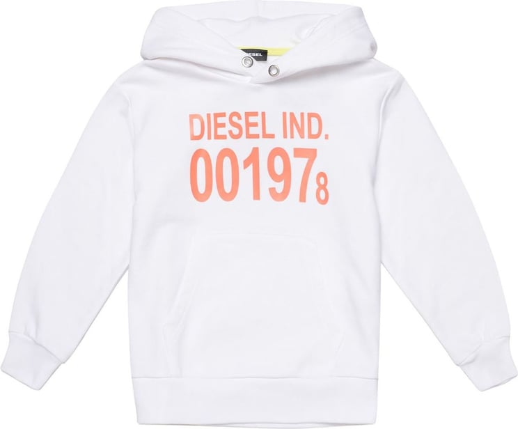 Diesel Kids hoodie Wit Wit