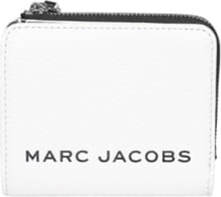Marc Jacobs Mini Compact Zip Wallet Wit