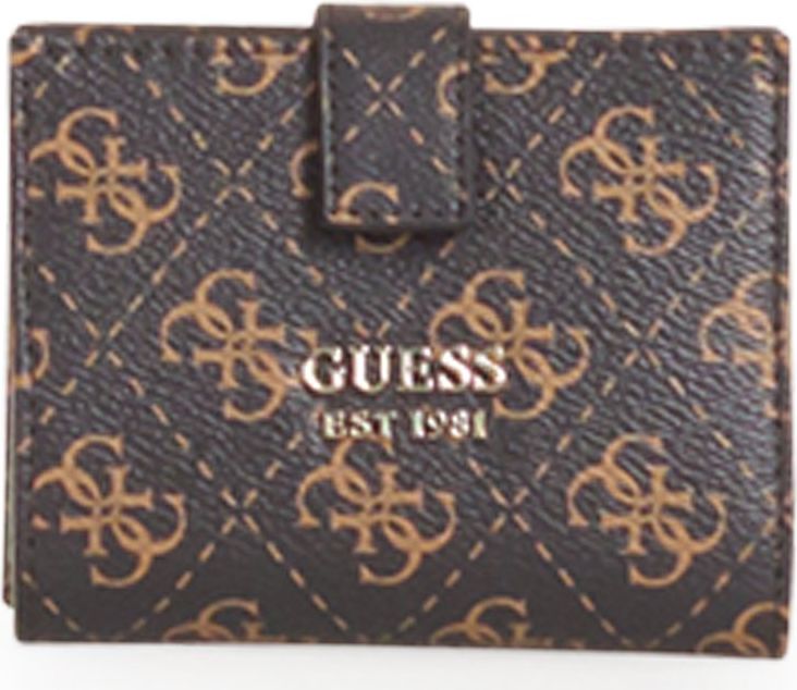 Guess Tyren Trifold Wallet Brown