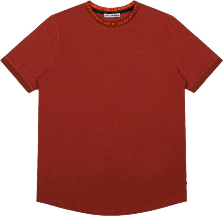 OFF THE PITCH Solar Tee Brique Red Rood