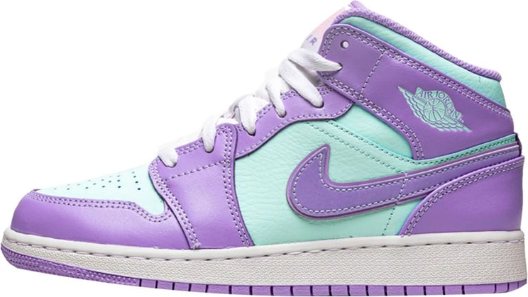 Nike Jordan Mid Purple Aqua Paars