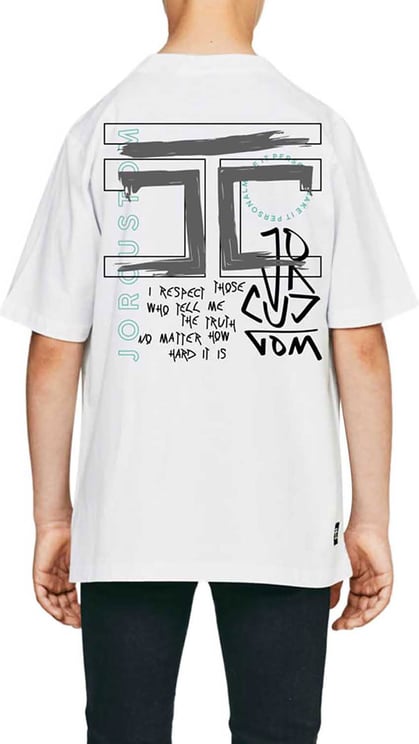 JorCustom Truth Kids T-Shirt White Wit