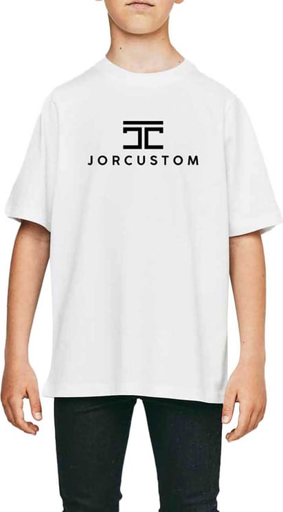 JorCustom Trademark Kids T-Shirt White Wit