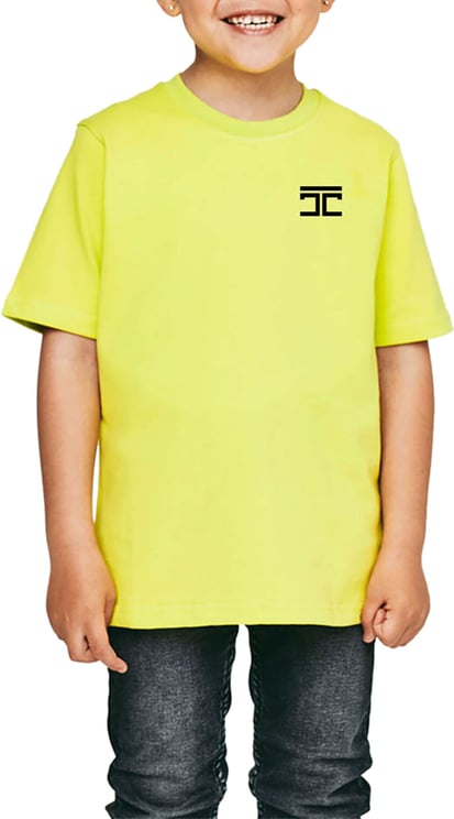 JorCustom Icon Kids T-Shirt Lime Groen