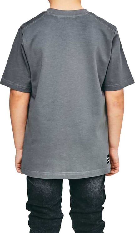 JorCustom Brand Kids T-Shirt Grey Grijs