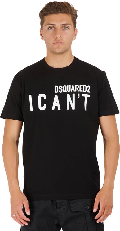 Dsquared2 T-shirt Zwart