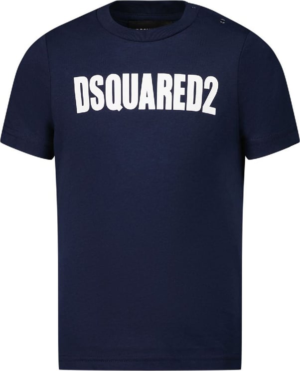 Dsquared2 T-shirts Blauw