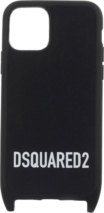 Dsquared2 Black Iphone 11 Pro Case With Logo Black Zwart