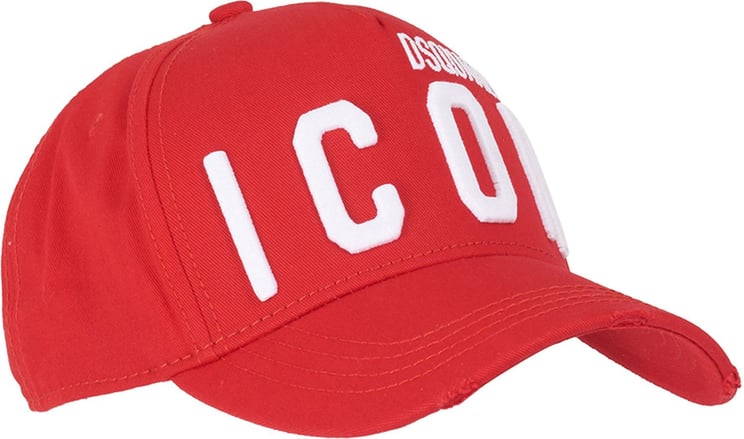 Dsquared2 Red icon cap Rood
