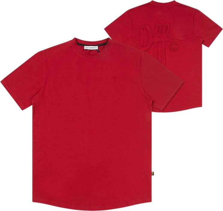 OFF THE PITCH The Soul Slimfit Tee Rood