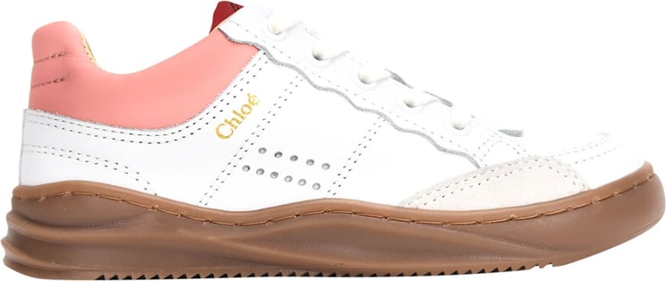 Chloé Franckie sneaker white Wit
