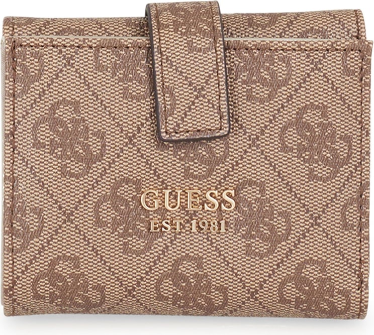 Guess Alisa Trifold Wallet Brown