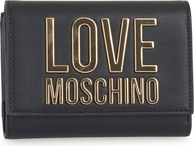 Love Moschino Logo Wallet Zwart